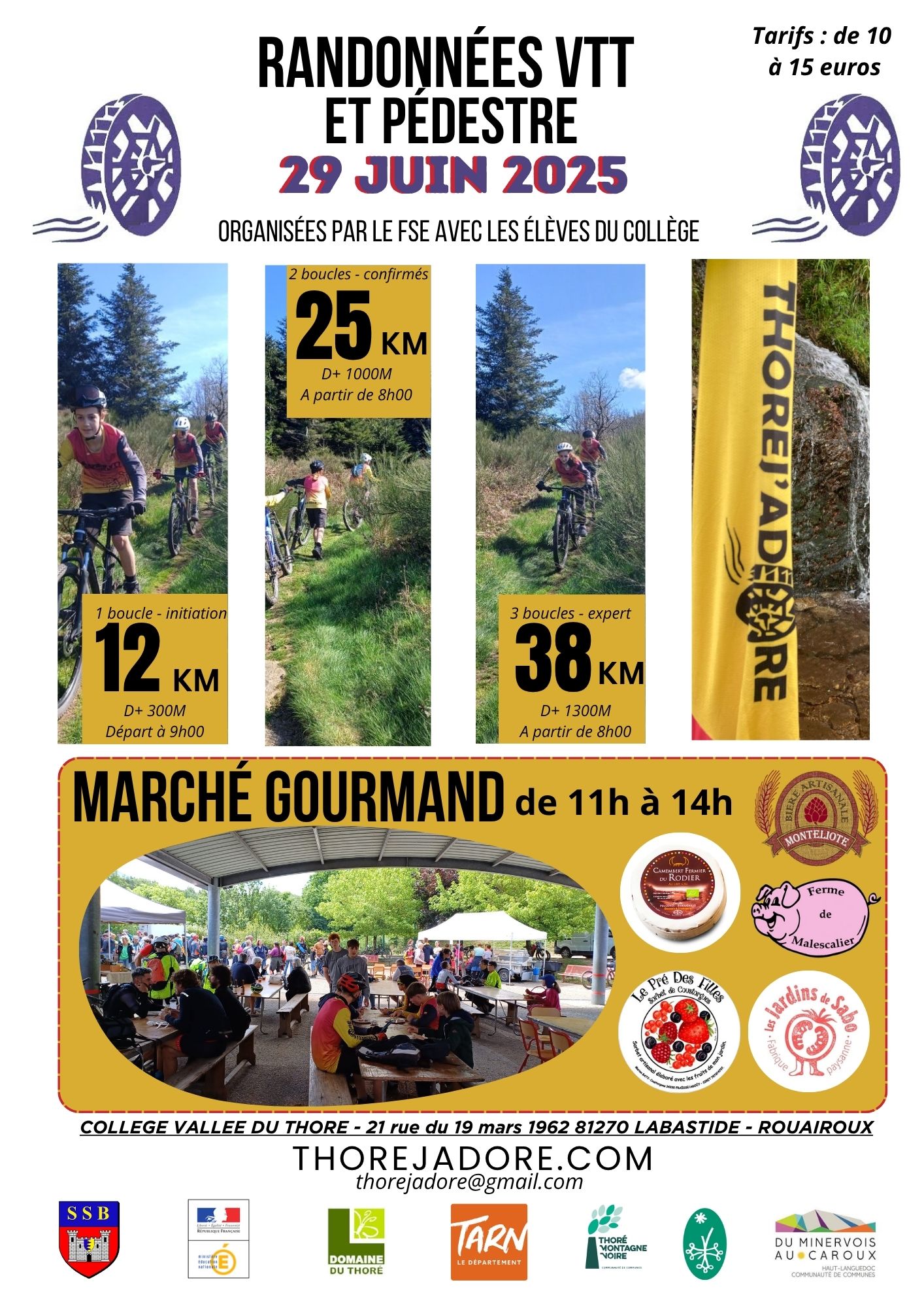 Affiche-rando-vtt-ThoreJadore-2025 Rando VTT Labastide-Rouairoux